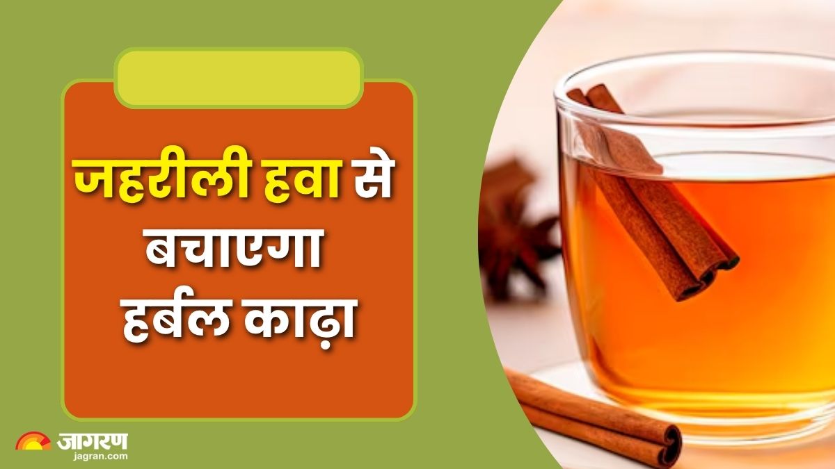 lung detox herbal kadha recipe for pollution protection