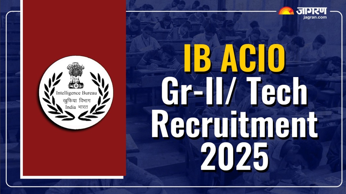 ib acio griitech recruitment 2025 registration start from 25 october for 258 post candidate get more than 1 lakh salary