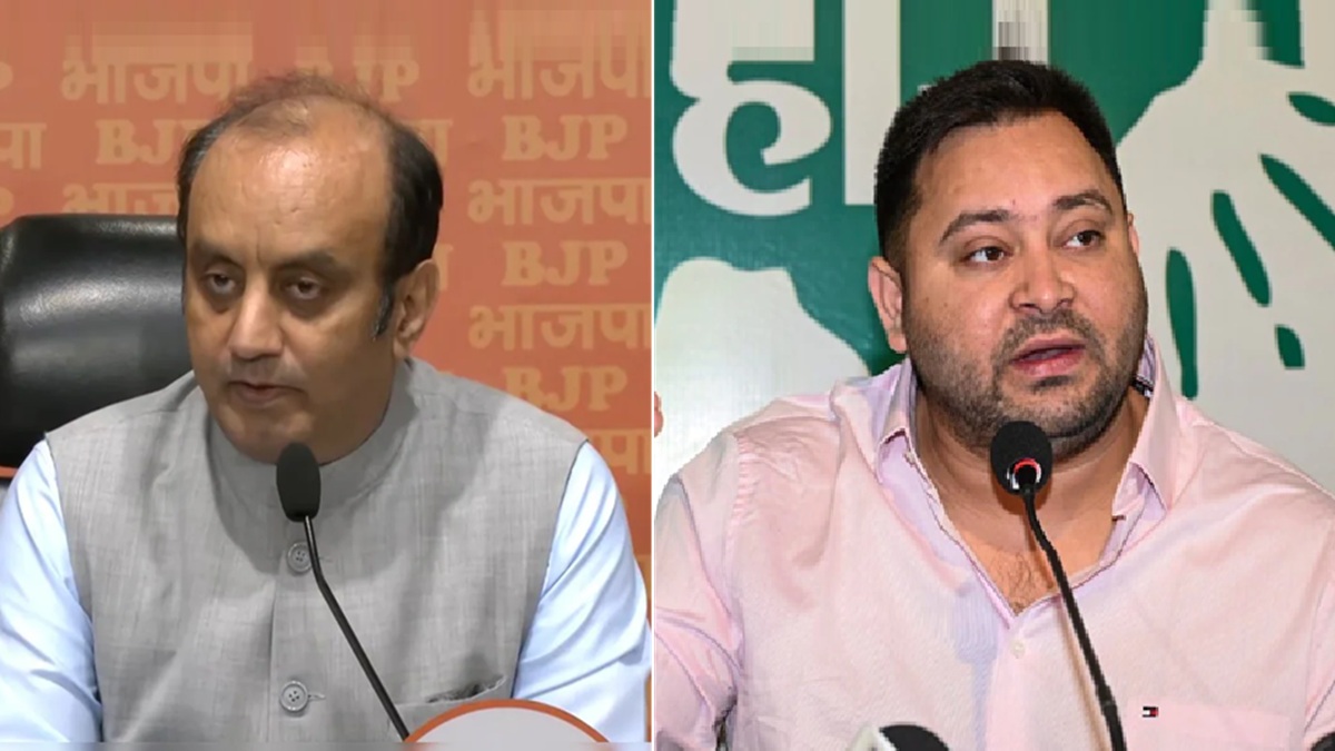 bjp targets tejashwi yadav over his election promises