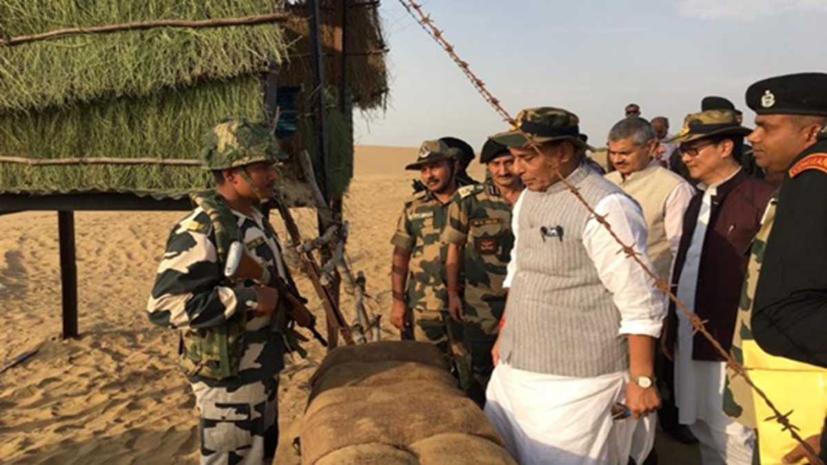 rajnath singh to visit pakistan border in jaisalmer from today