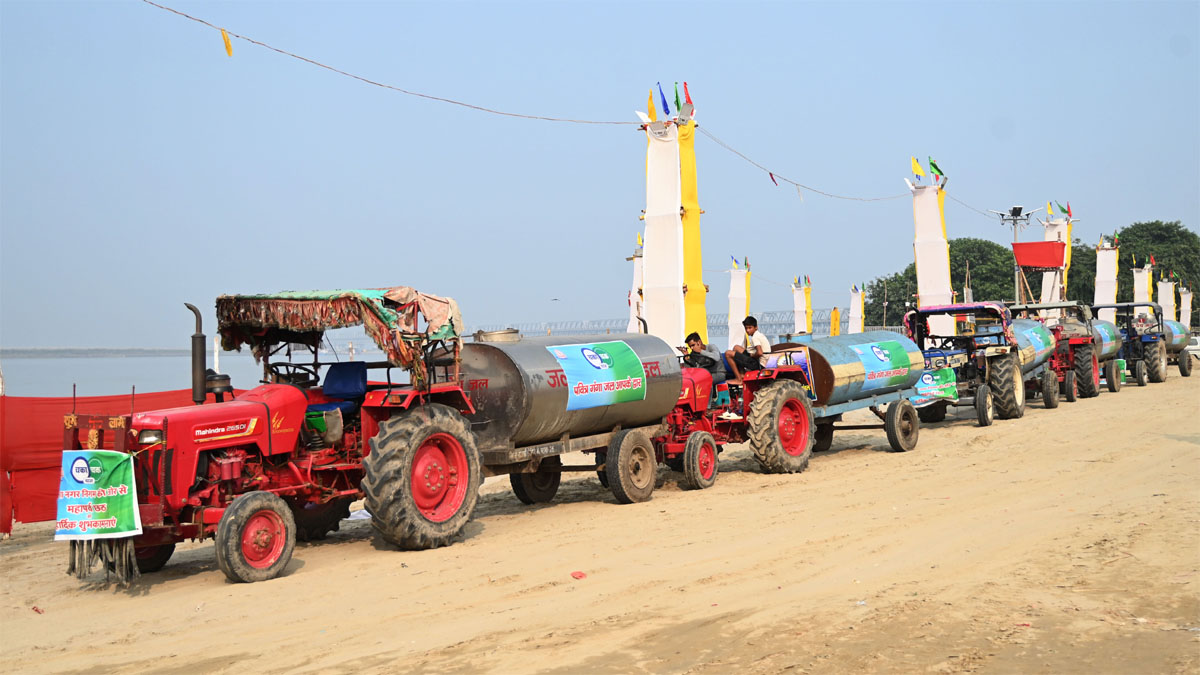 chhath puja 2025 patna homes to offer ganga water municipal corporation arrangements