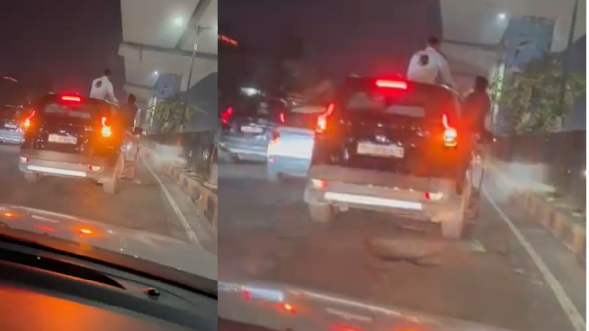 ghaziabad car stunts youths cause chaos on roads
