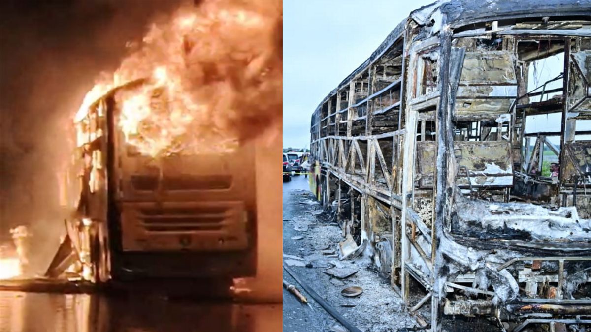 andhra pradesh bus fire 20 dead in kurnool accident