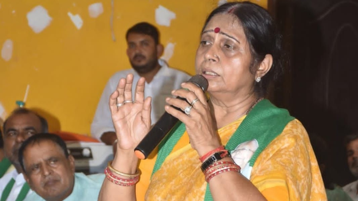 rjd candidate renu kushwaha combines bihar election campaign with chhath vrat