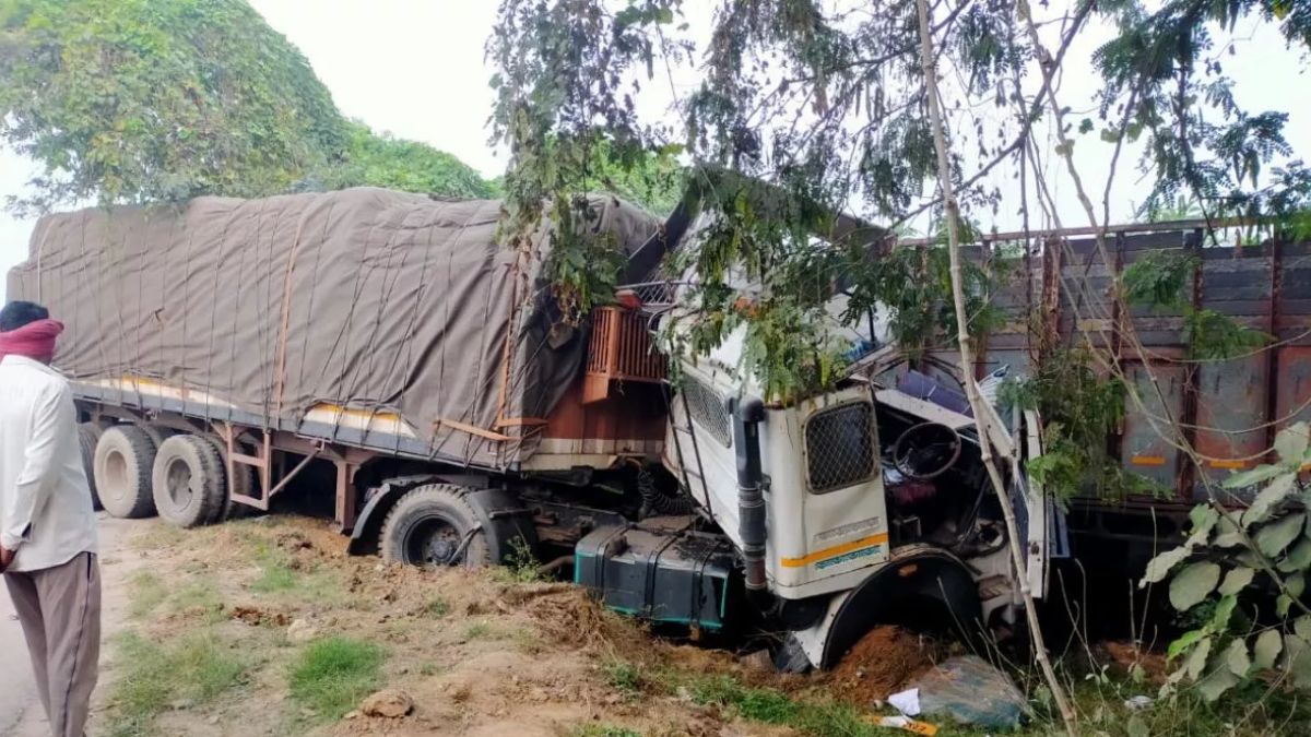 rajasthan accident trailertempo collision kills family in beawar