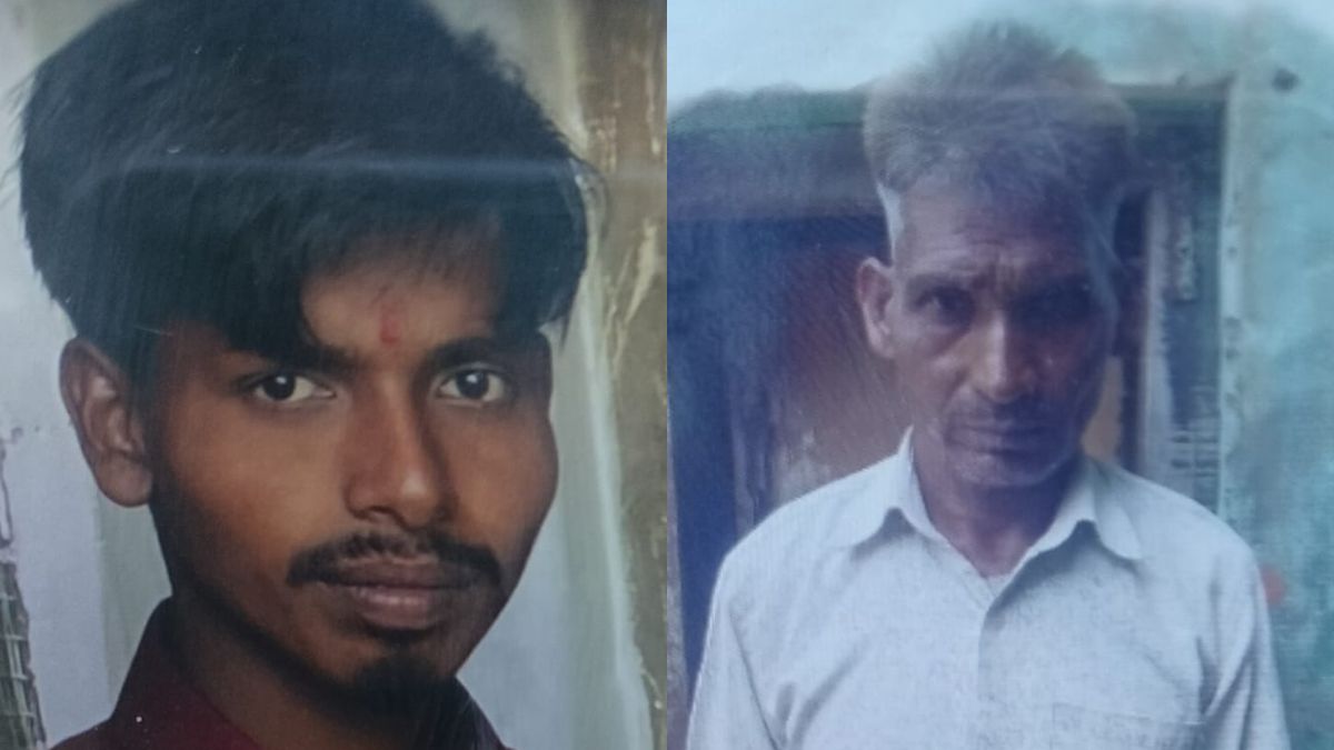 aligarh road accident father and son die after bhai dooj celebration