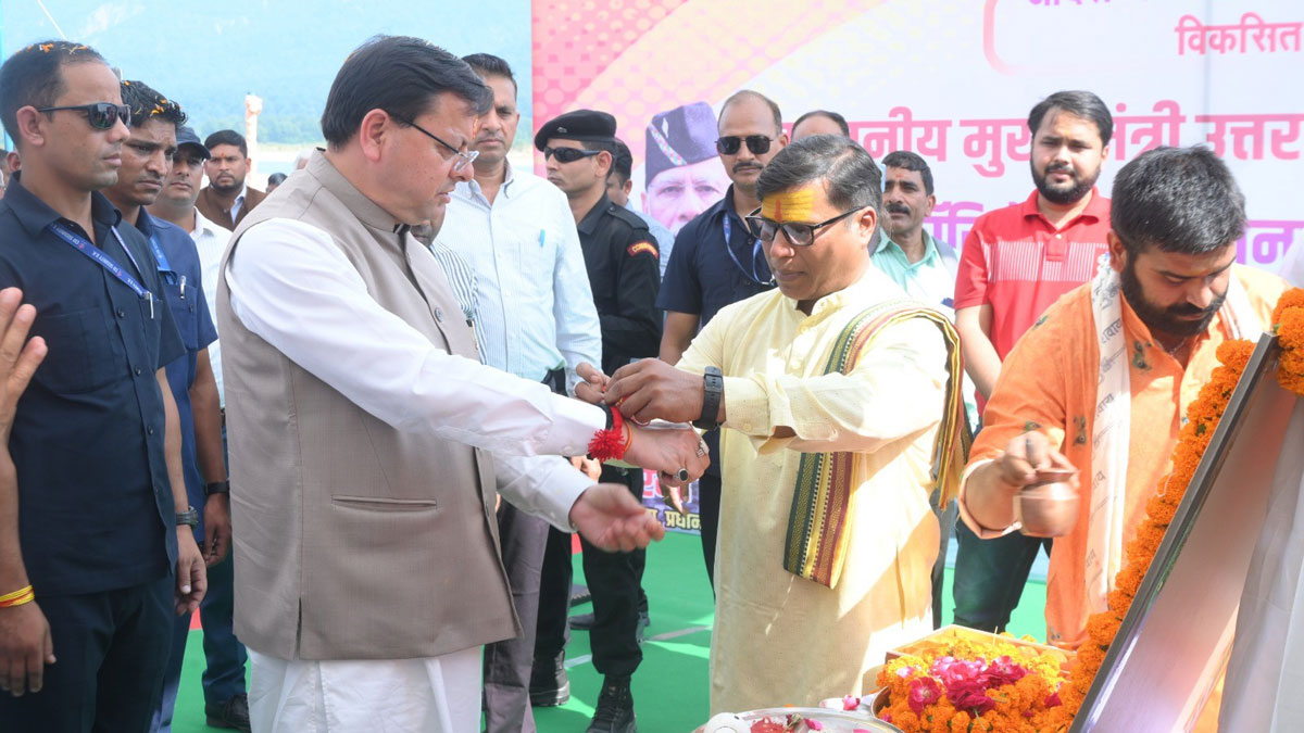cm dhami says maa sharda did not let me distance myself from her