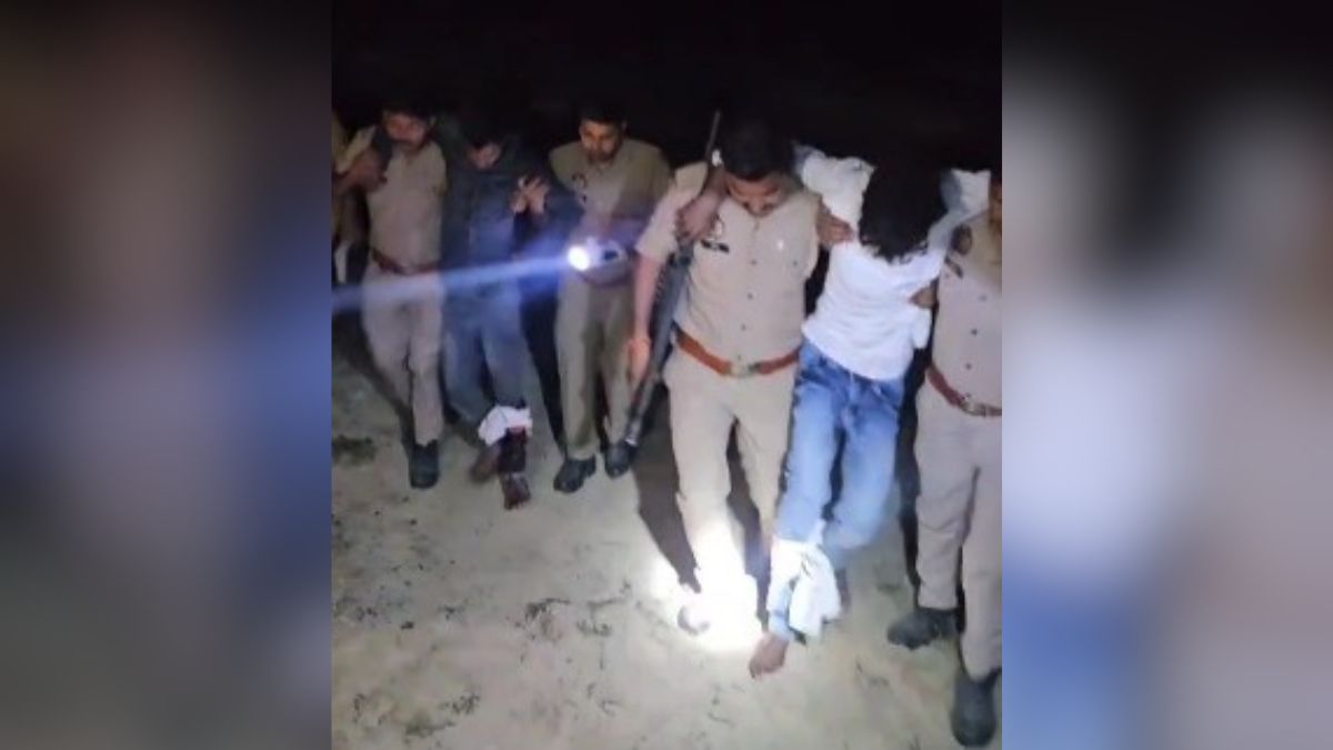 two robbers injured in police encounter after bag snatching in hardoi