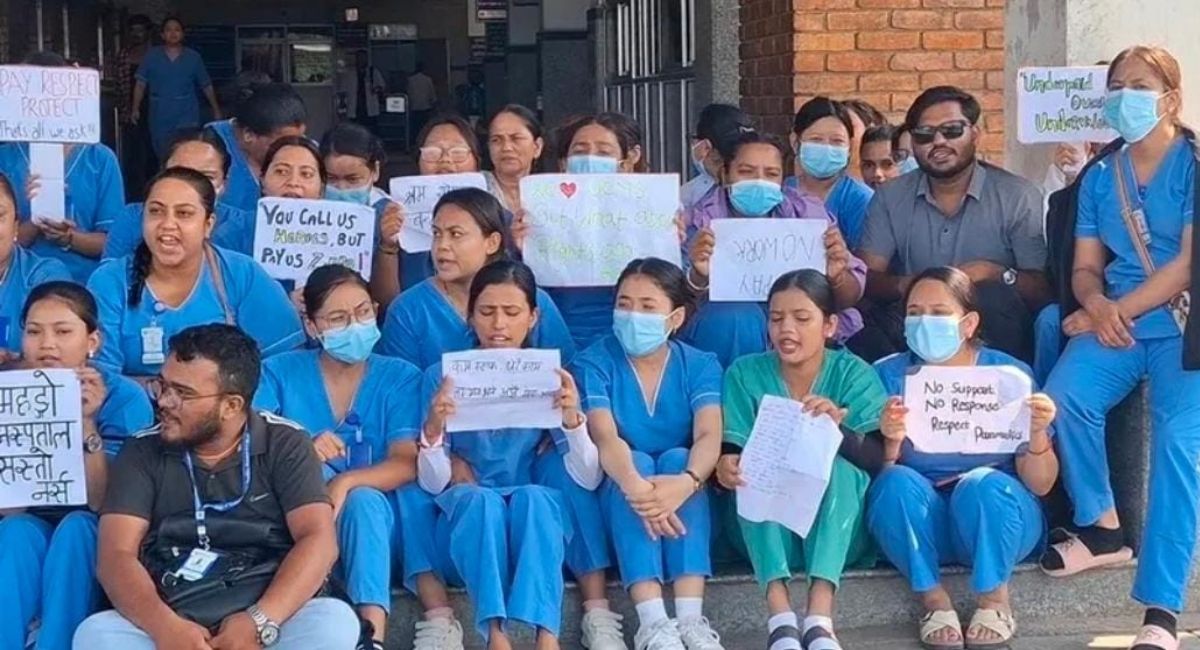 bhairahawa medical college nurses strike services disrupted patients suffer
