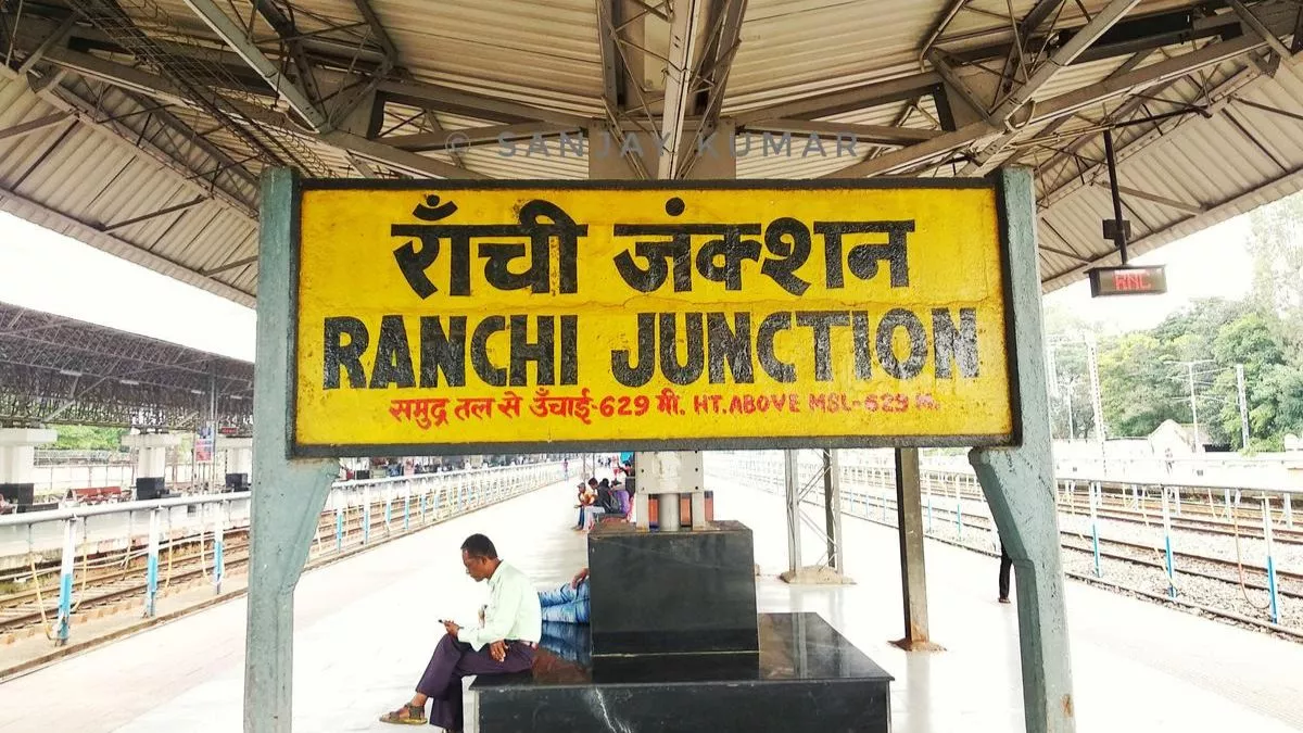ranchi railway station passenger rush exceeds 60000