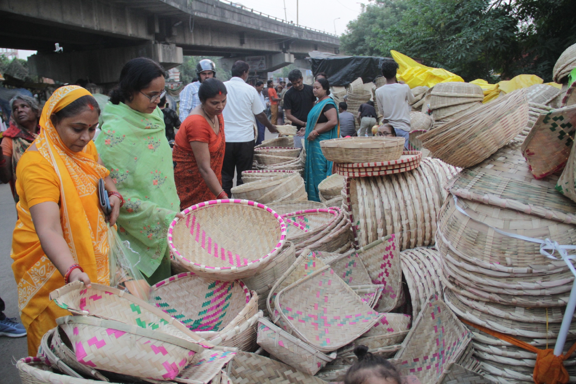 chhath puja shopping in gorakhpur markets buzzing with festivities