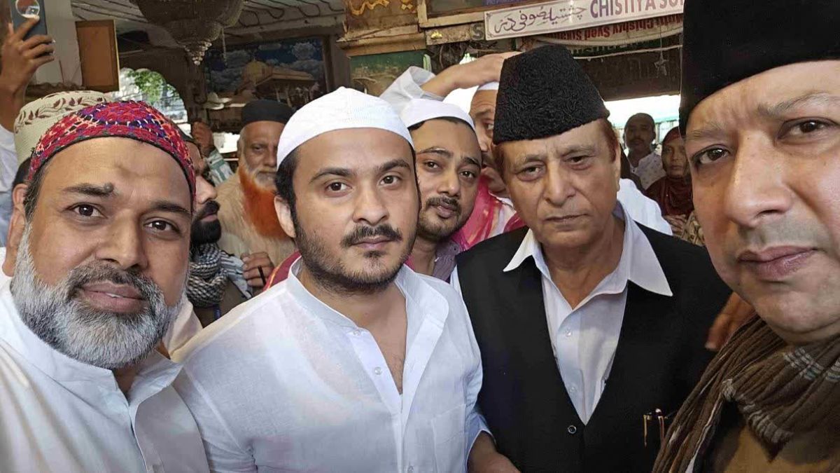 azam khan visits ajmer dargah after release seeks blessings