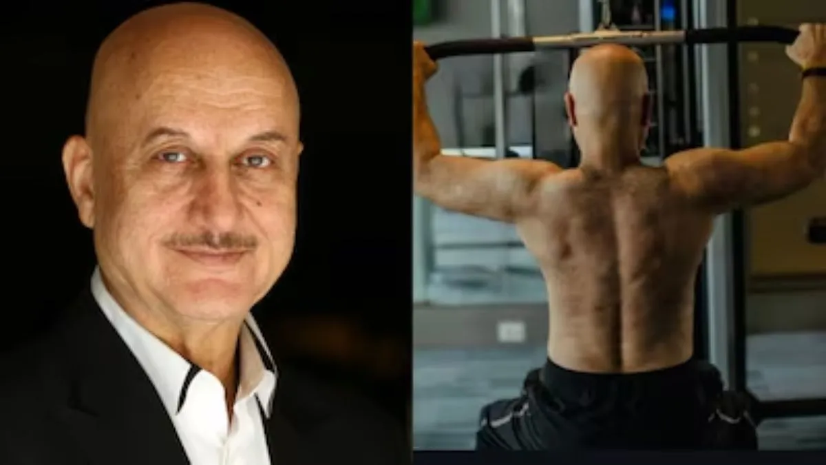Anupam Kher ने शेयर की शर्टलेस फोटो, 70 साल की उम्र में उन्हें यूं देखकर शॉक्ड रह गए फैंस