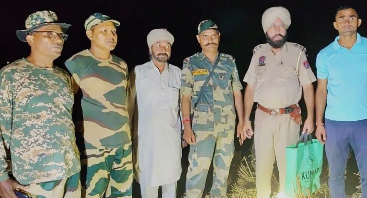 ferozepur police seizes 3 kg heroin hidden in fields