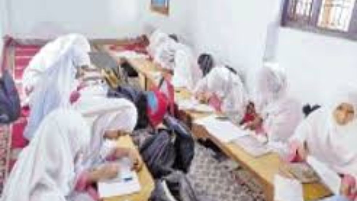 madrasa running girls inter college investigation and record seized