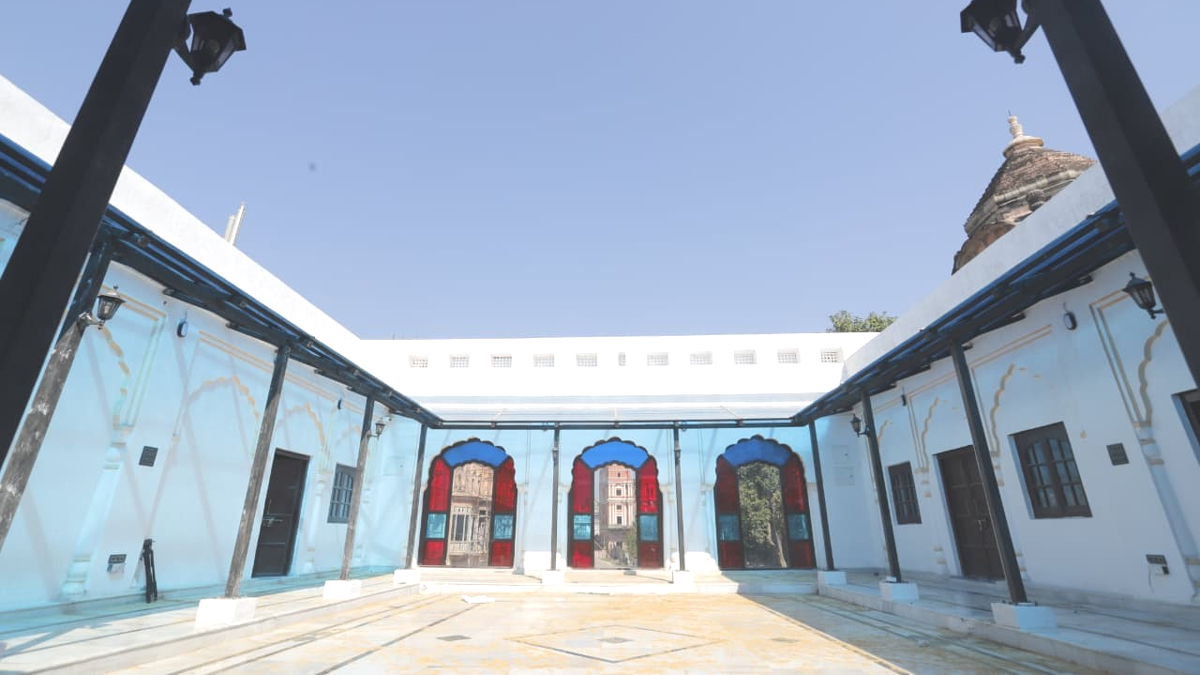 jammu mubarak mandi palace new library cafeteria to attract tourists