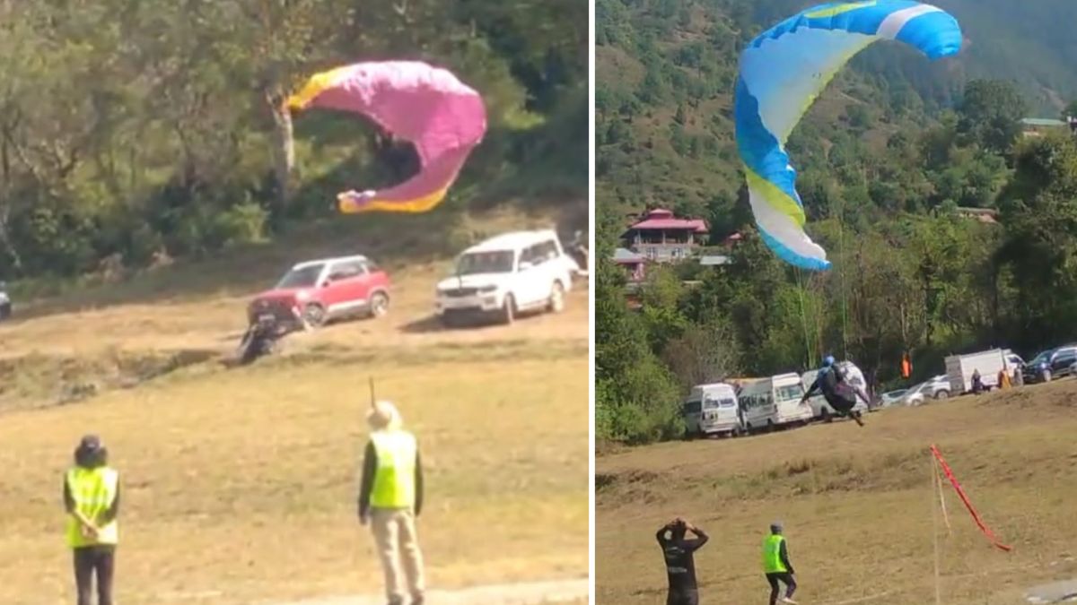 paragliding accident two pilots injured at shimla flying festival