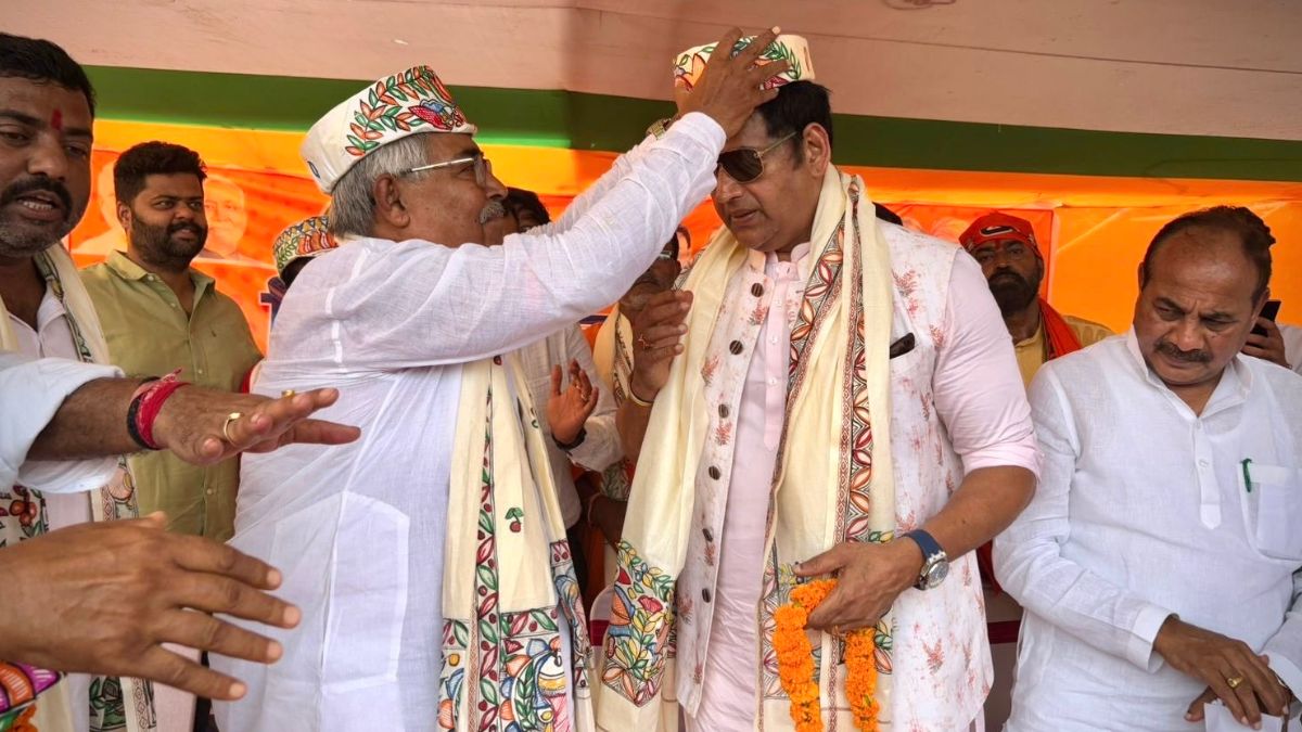 cine star ravi kishan said development is possible only through nda not rjd congress