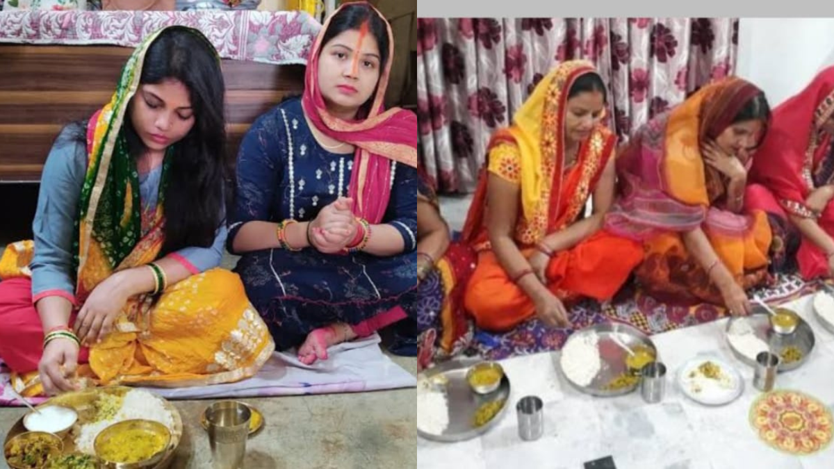 chhath puja begins with nahay khay devotional songs fill the air