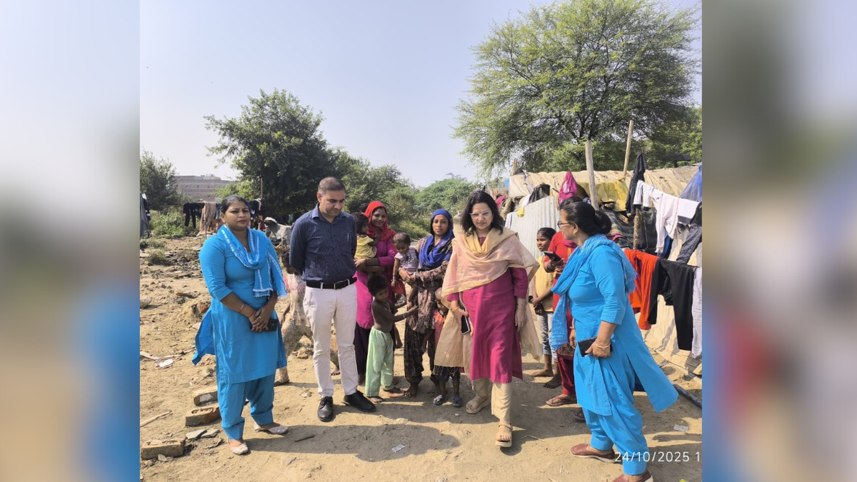 cmo team inspects slum area health services issues directives
