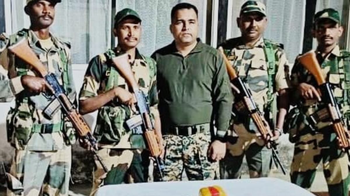 bsf conducts major operation on punjab border seizes 8 packets of heroin