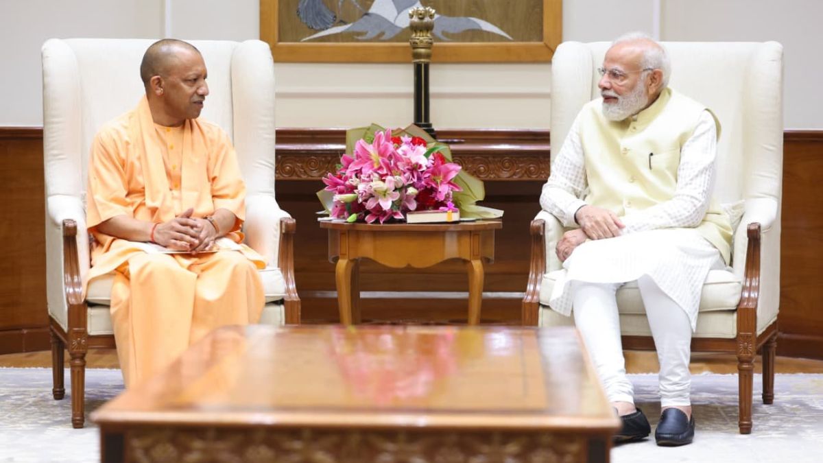 cm yogi adityanath meets president murmu and pm modi in delhi