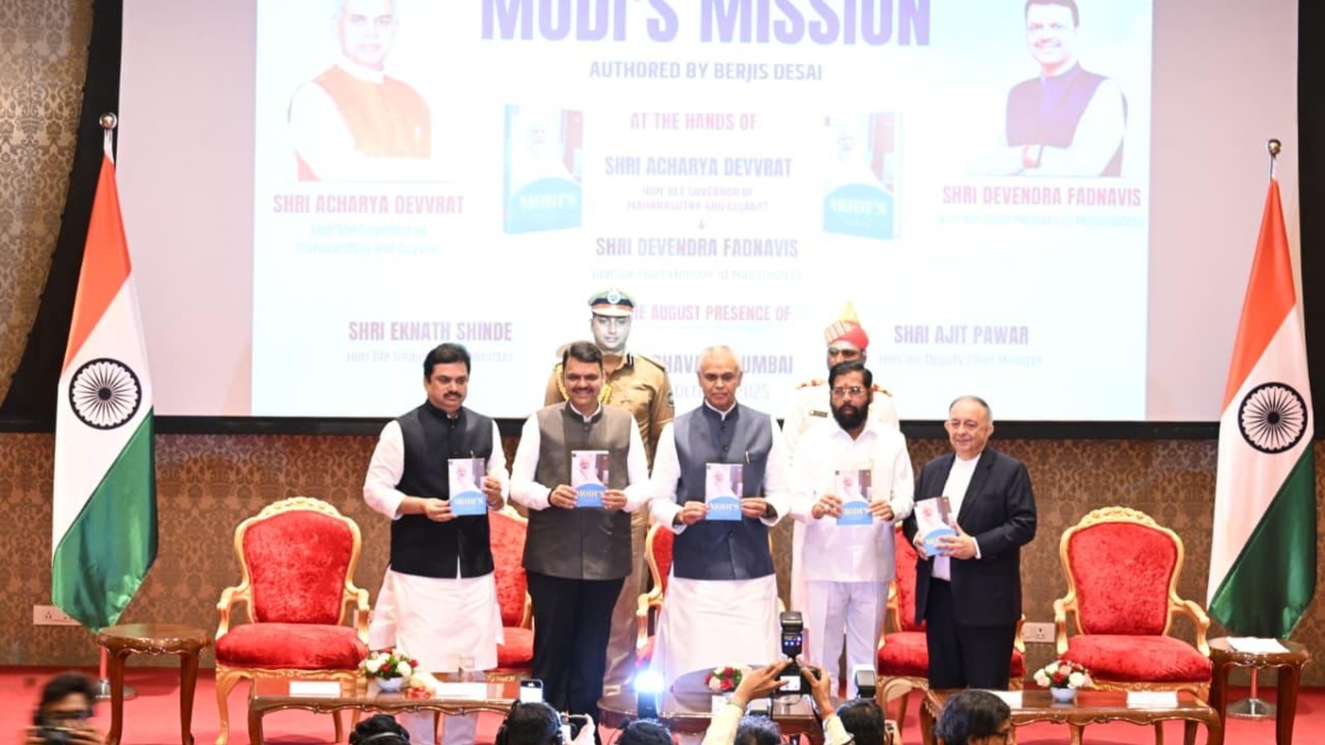 modi ka mission book launch pm modis life and vision