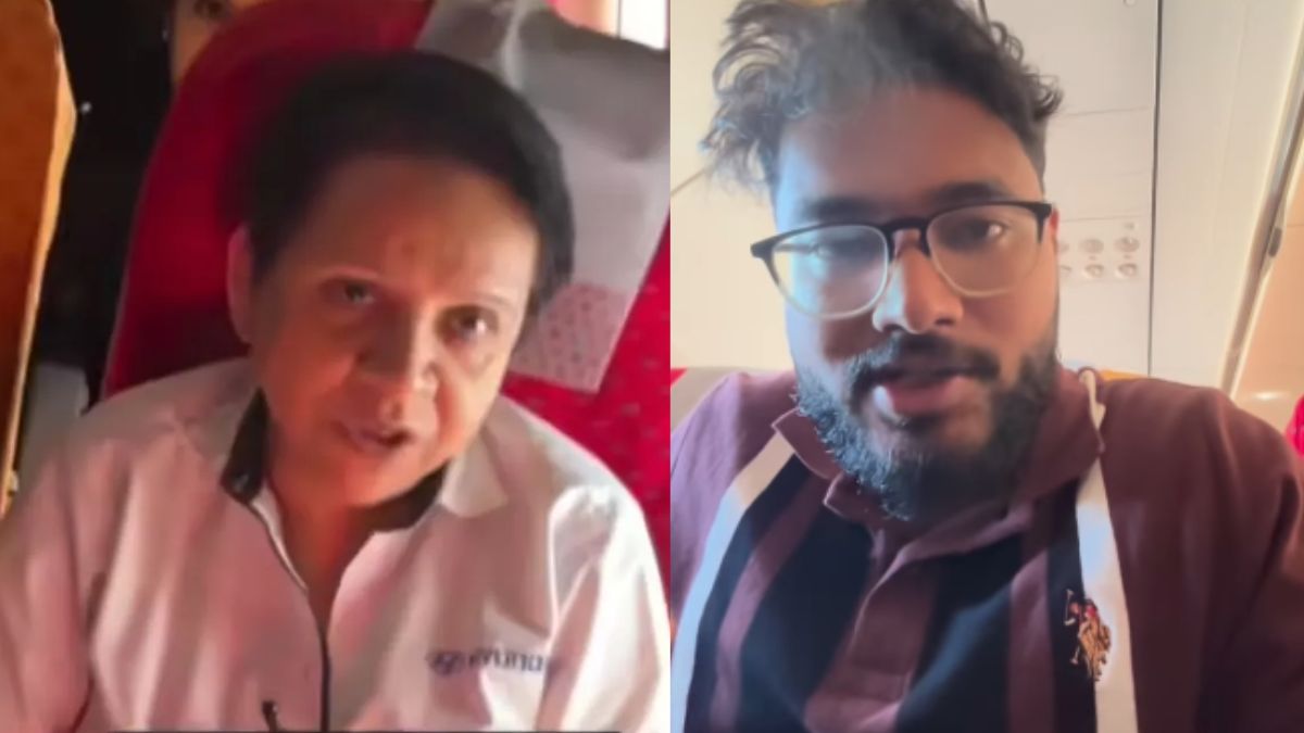 mumbai flight woman forces passenger to speak marathi on air india flight