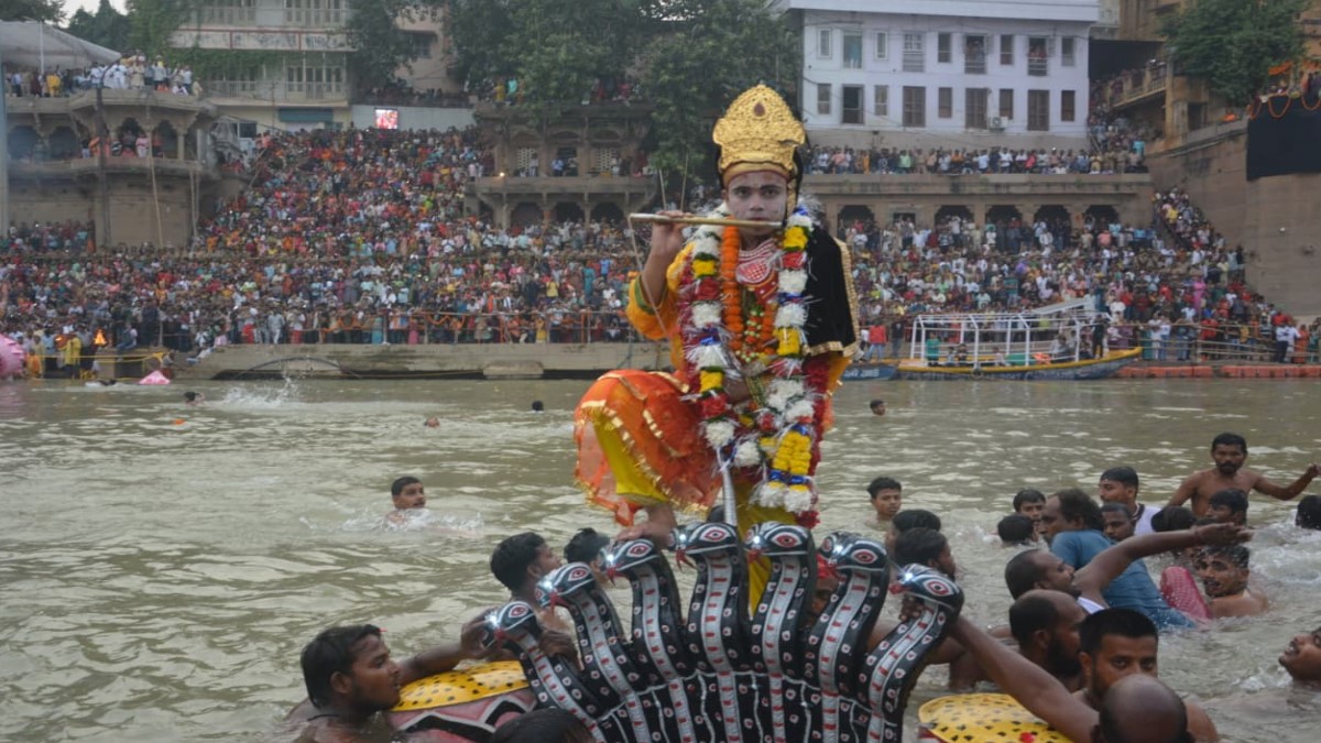 naganathaiya leela preparations complete crowds gather at tulasi ghat