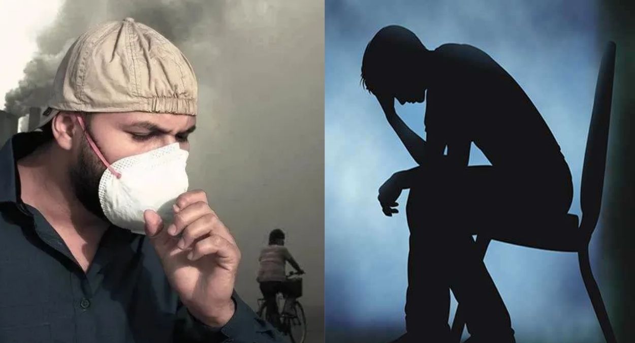 pollution impact rising mental health issues insomnia fatigue