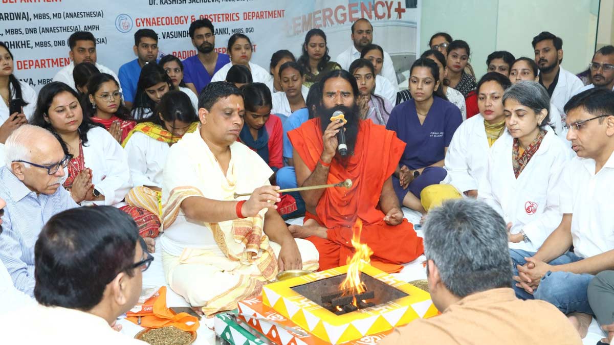 patanjali emergency and critical care hospital inaugurated offering complex surgeries and stateof the art diagnostic facilities