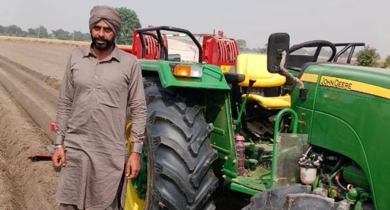 innovative farming farmer manages 72 acres without burning stubble