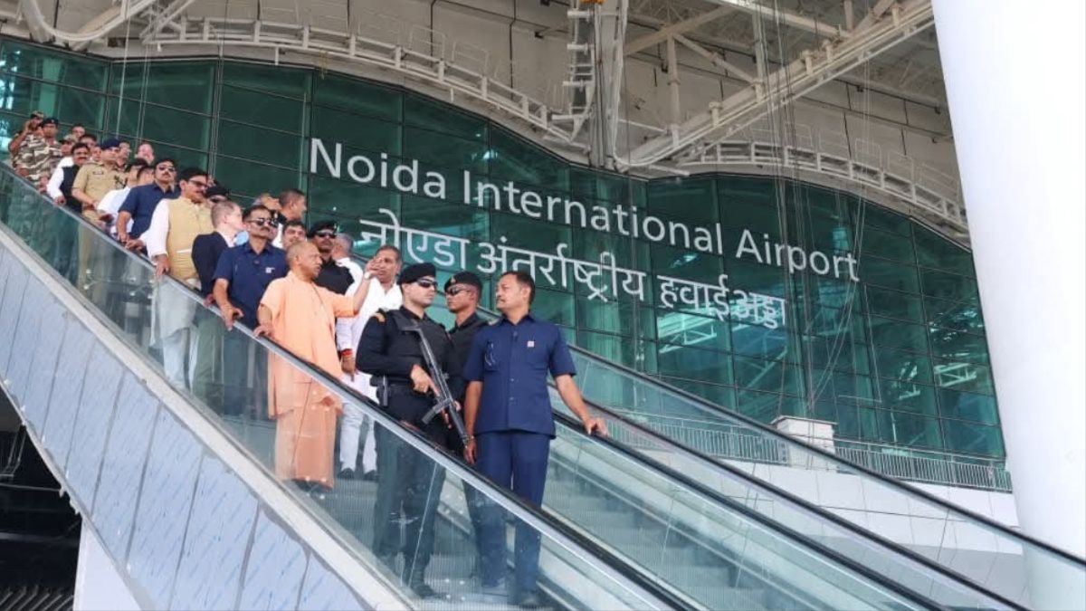 bjp internal conflict exposed during airport inspection
