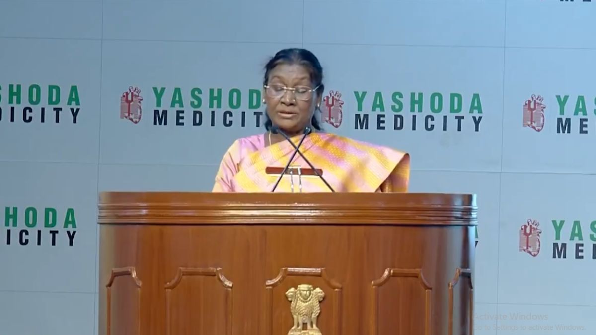 president murmu inaugurates yashoda medicity healthcare selfreliant india