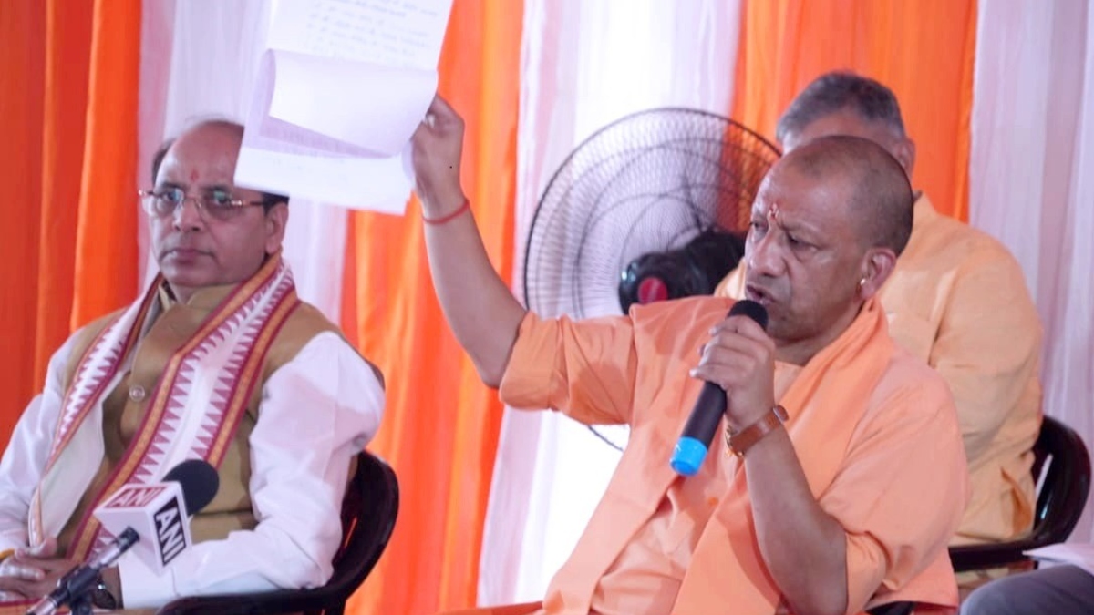 cm yogi inspects kartik purnima mela on foot issues directives