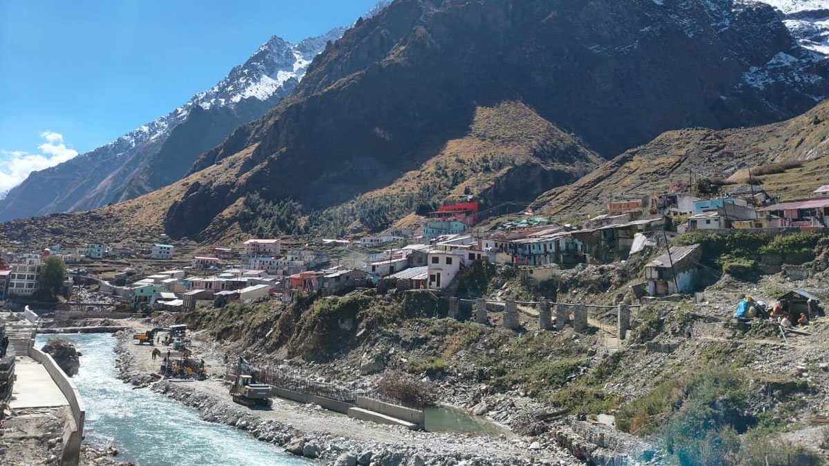 pm modi dream project badrinath master plan river front work stopped