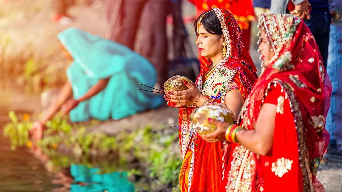 chhath puja 2025 nahay khay marks beginning of festival