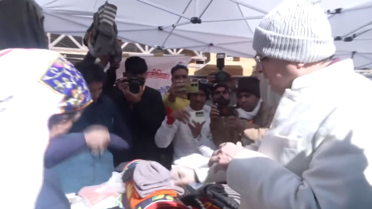 cm dhami arrives at badrinath for the devbhoomi cultural festival 2025