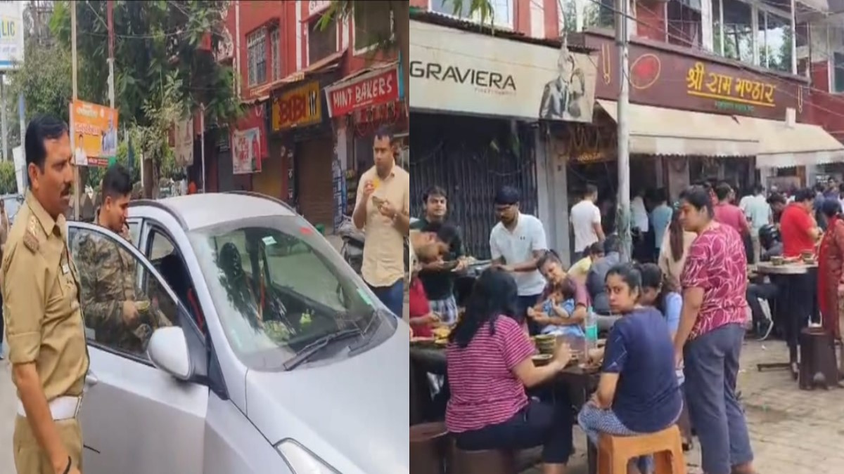 banaras police disrupts jalebi and kachori enjoyment customers suffer