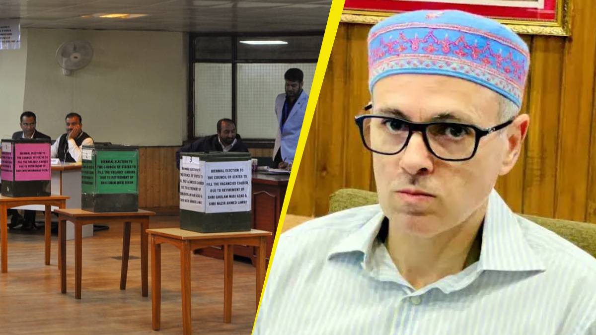 cross voting controversy in jammu kashmir rajya sabha elections cm omar abdullah says they eat ours and voted for bjp