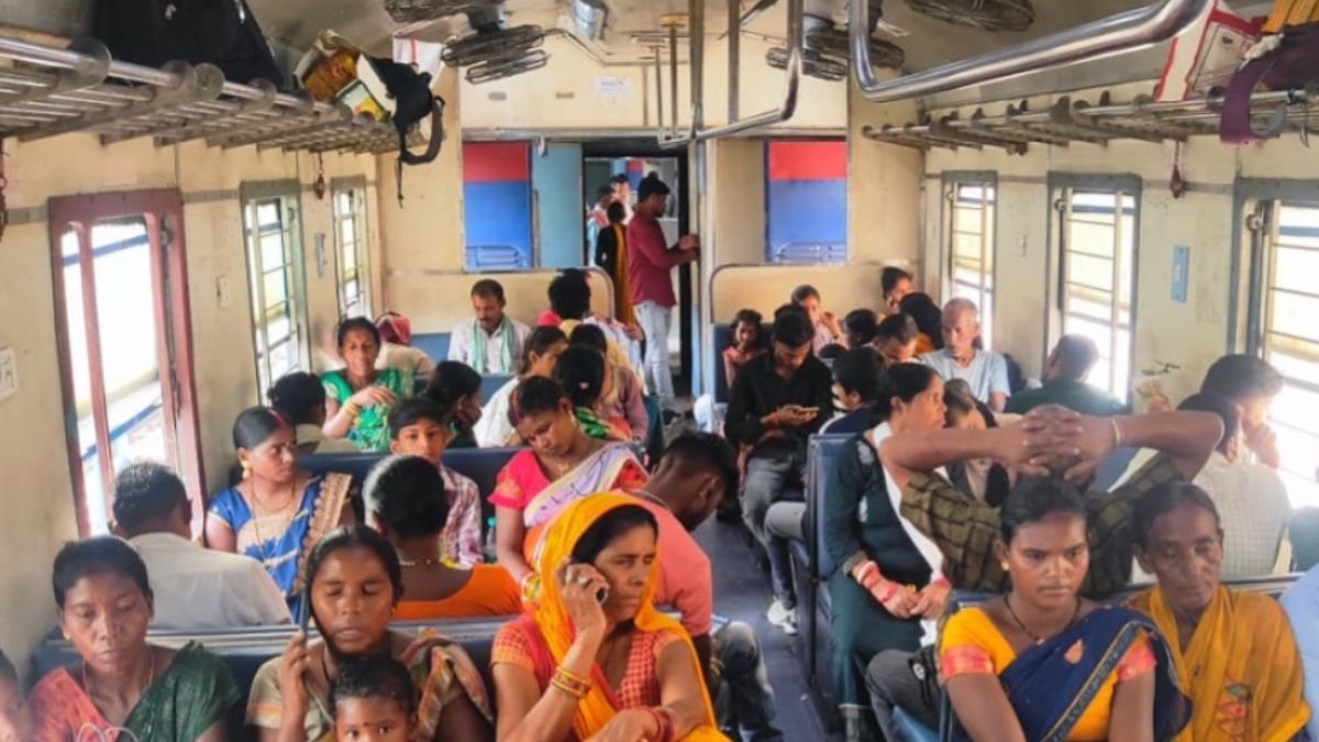 jamalpur mansi passenger train extension ticket troubles for maheshkhunt passengers
