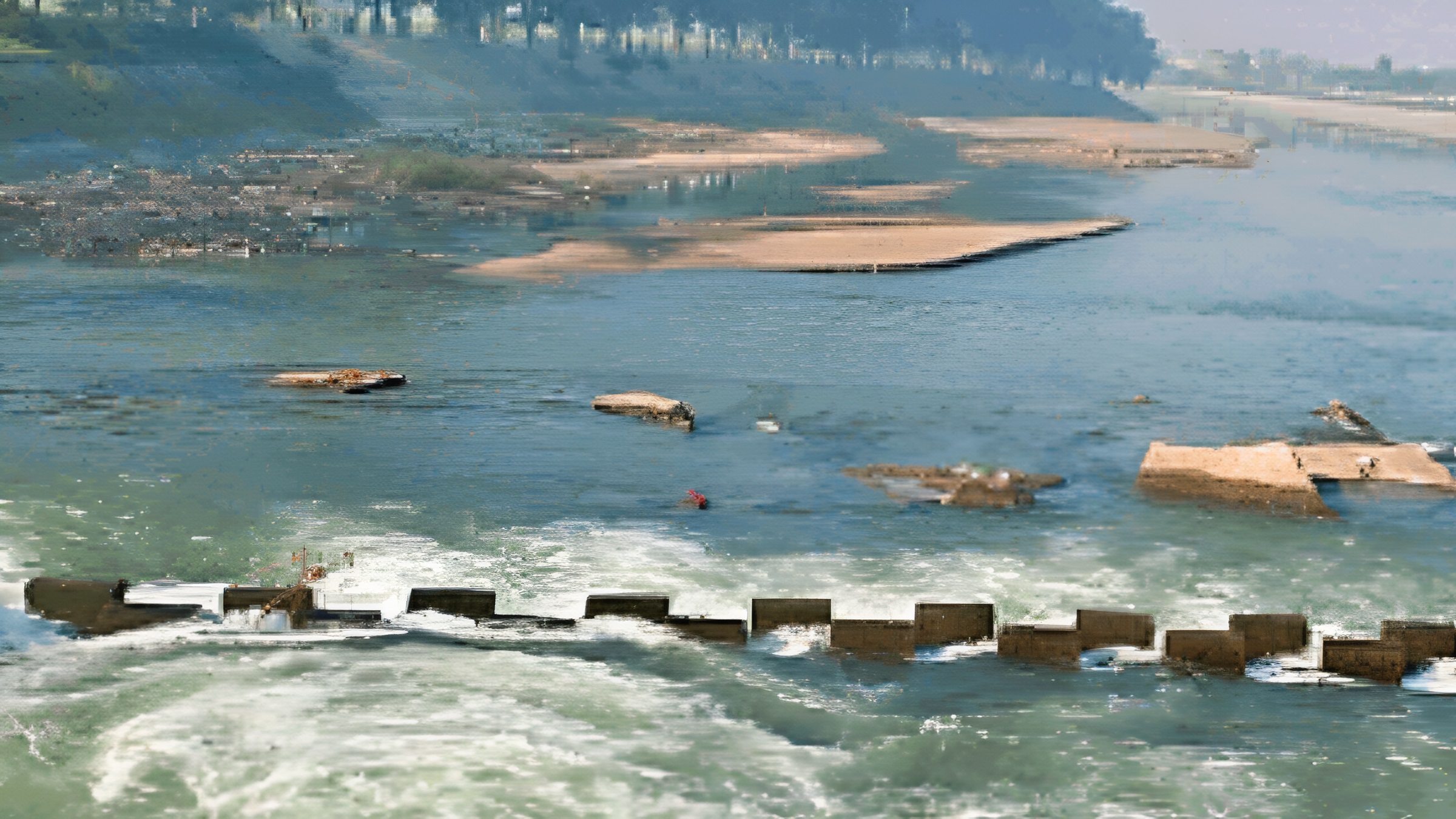 yamuna river pollution dpcc report reveals unsafe water quality
