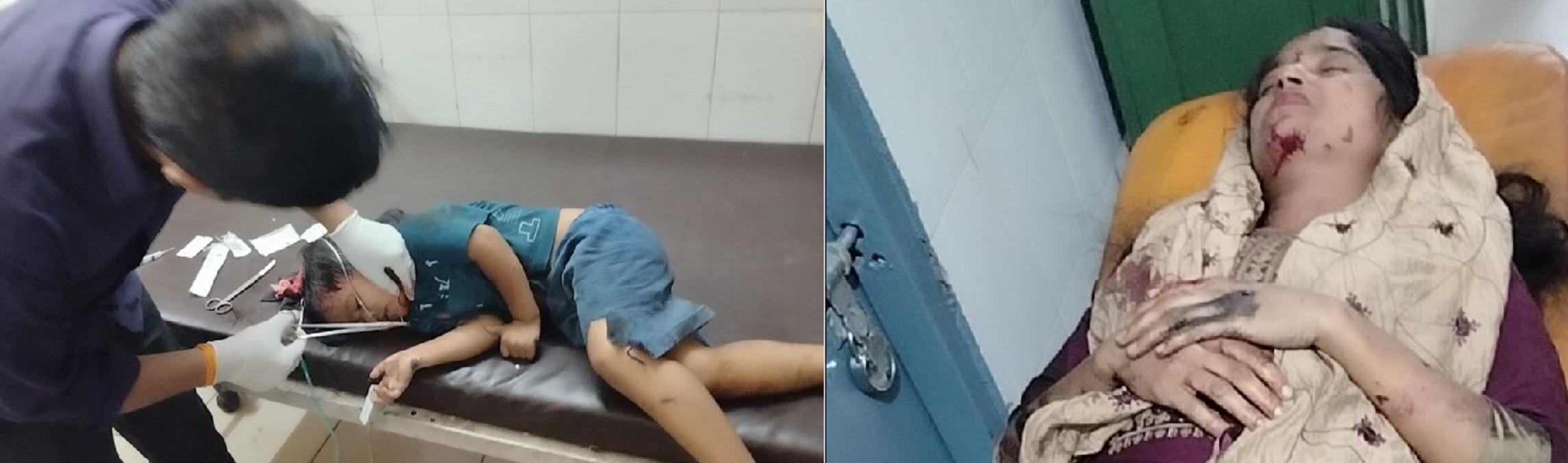 mother saves daughter from train critically injured