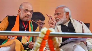 केंद्रीय गृह मंत्री अमित शाह और पीएम मोदी।