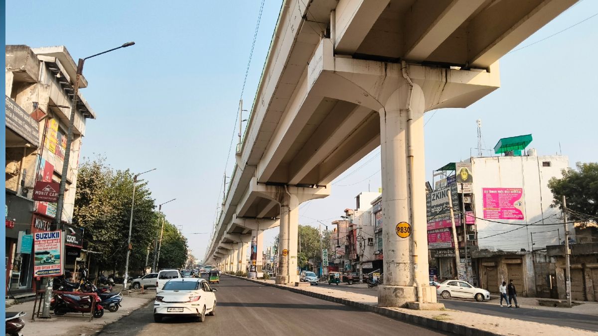 bahadurgarh pollution aqi rises despite low visibility