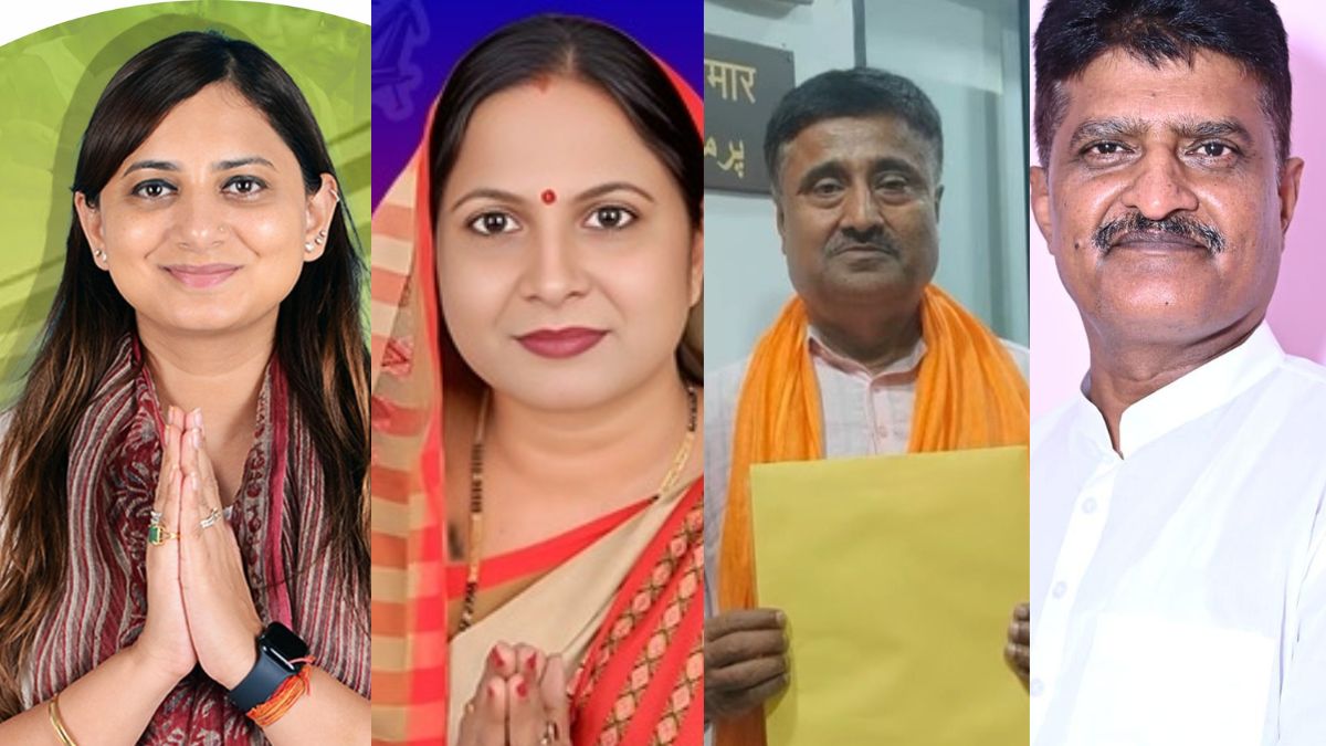 bihar election 2025 leaders switching parties ahead of polls komal singh ajy nishad ajit kumar bebi kumari