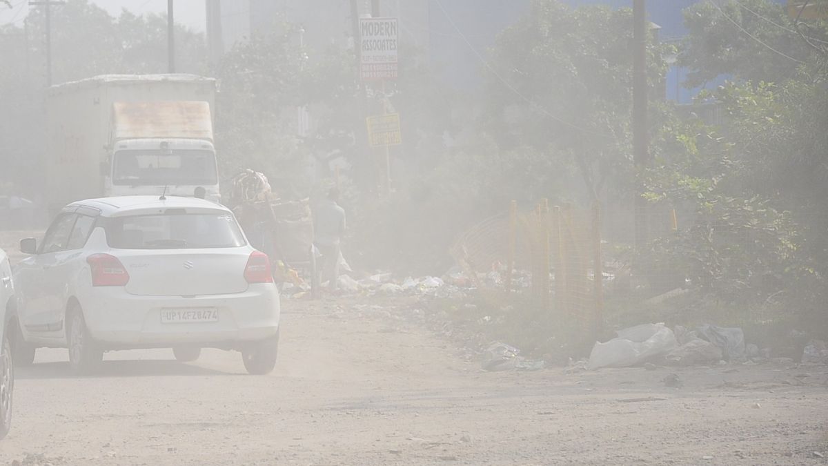 ghaziabad air quality poor air quality due to grap rule violations