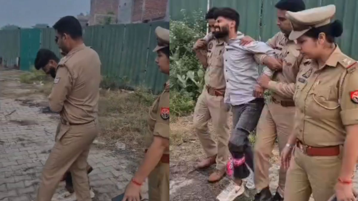 ghaziabad 4 arrested after jewelry heist encounter with police