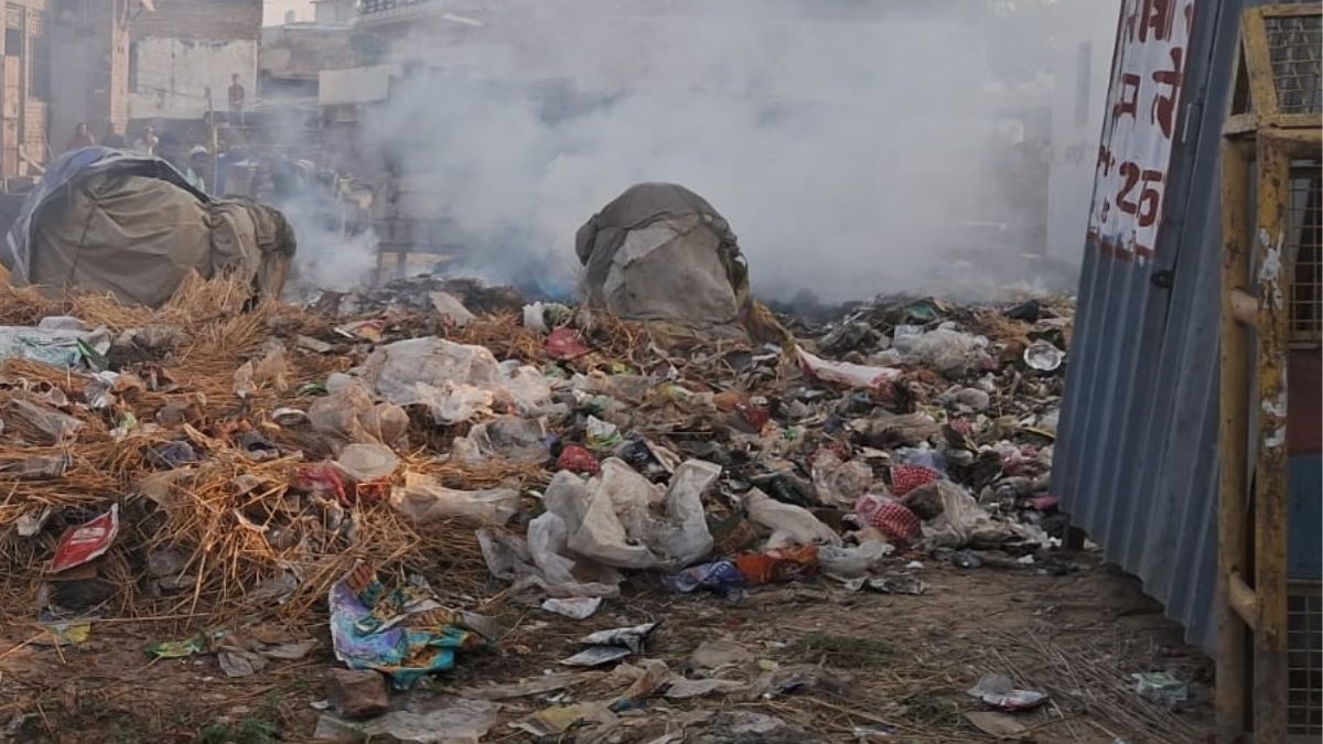 dhoulana cleanup gram panchayat acts after news report
