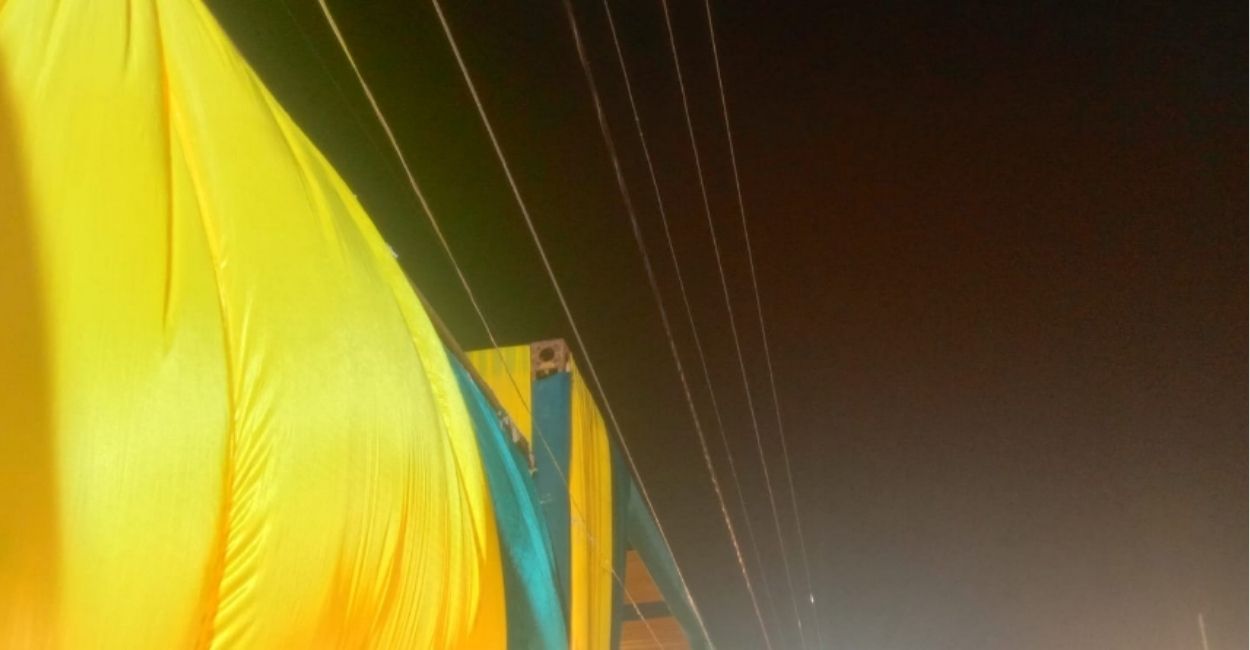 kanpur chhath puja accident current in tent causes panic near mishap